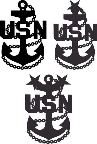 Senior Enlisted Petty Officer Anchor (CPO SCPO MCPO)